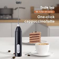 Automatic 2 in 1 USB Rechargeable Coffee Milk Stirring Handheld Multipurpose Beater